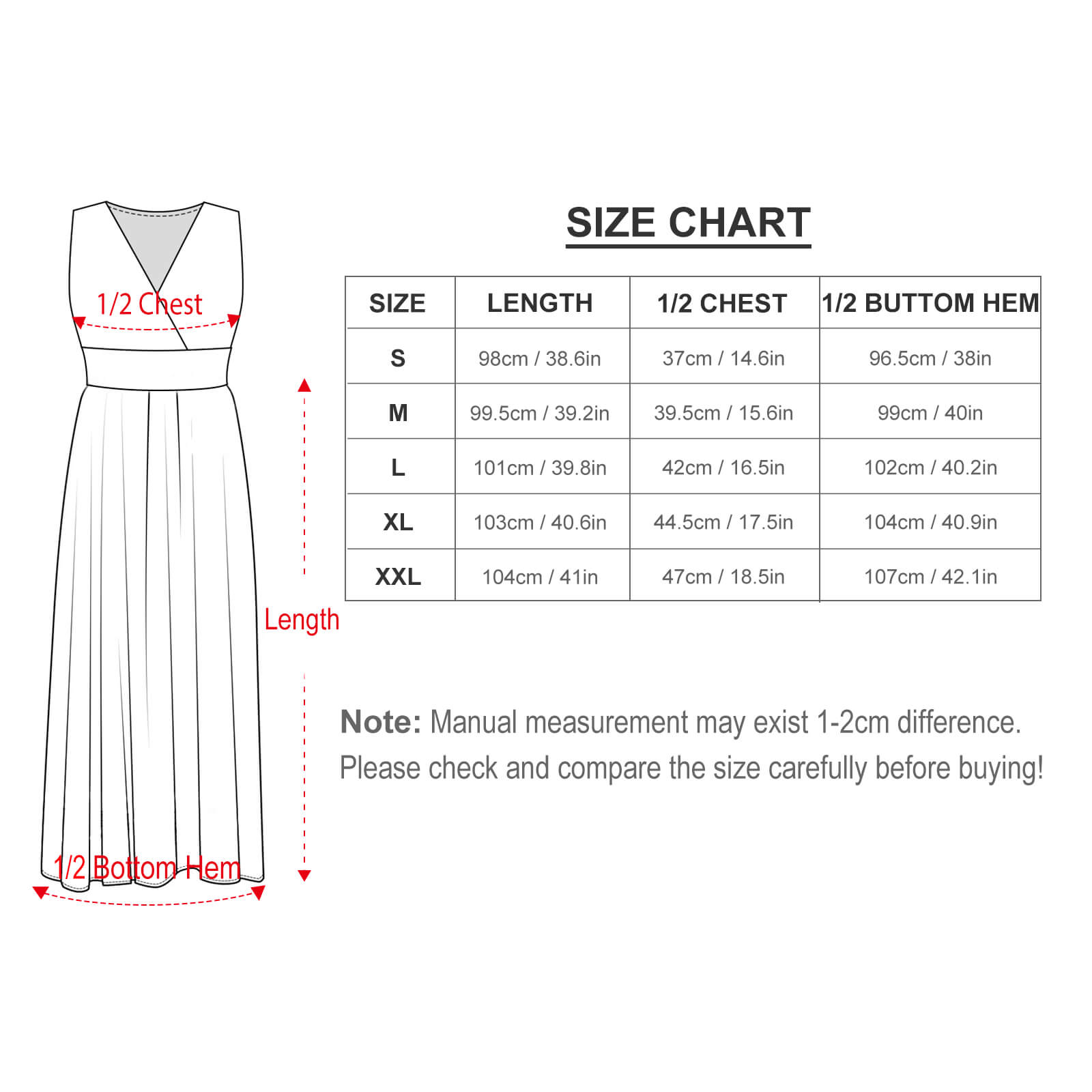 Color Mixture Sleeveless Long Dress (NZ028)