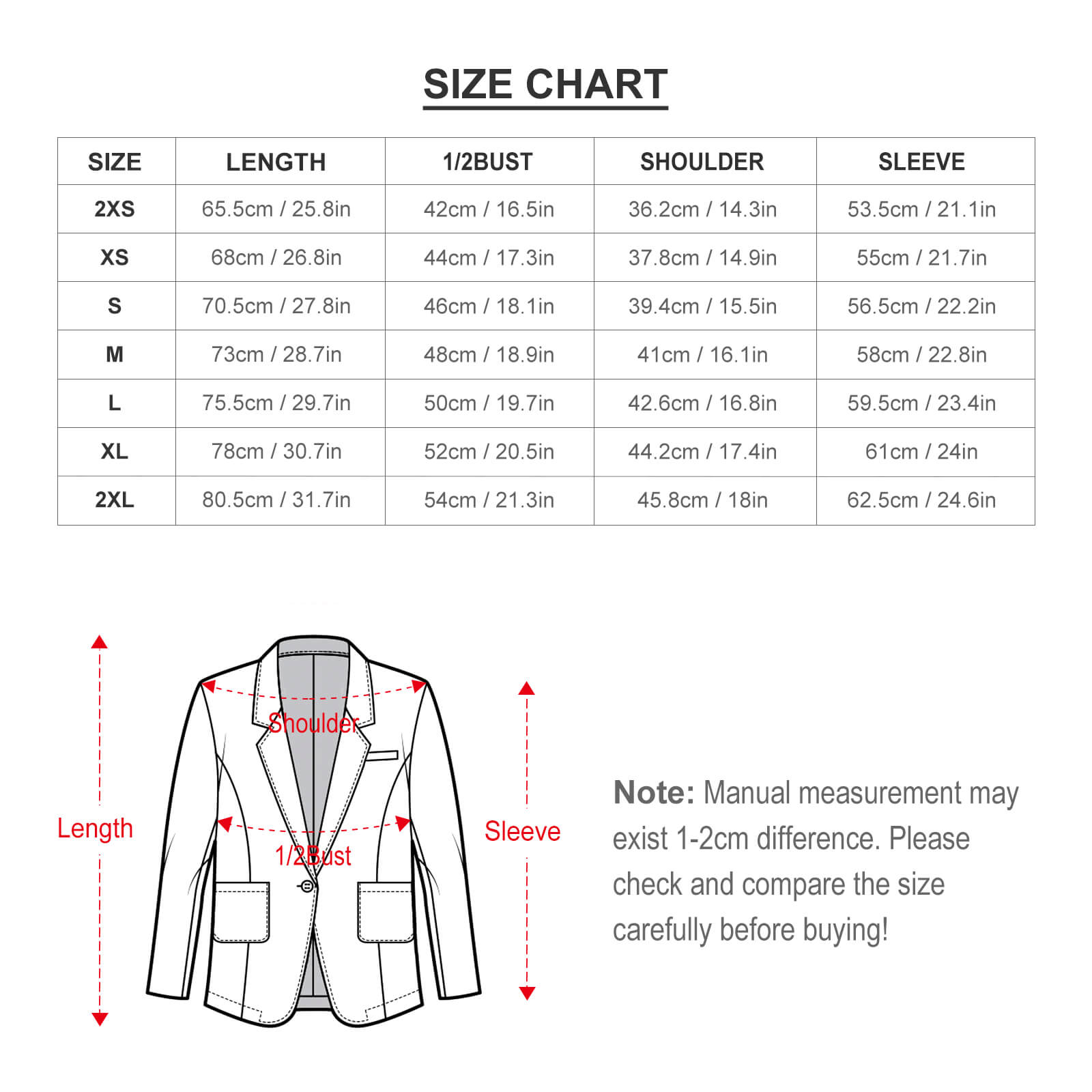 Women's casual suit All Over Print Women's Blazer