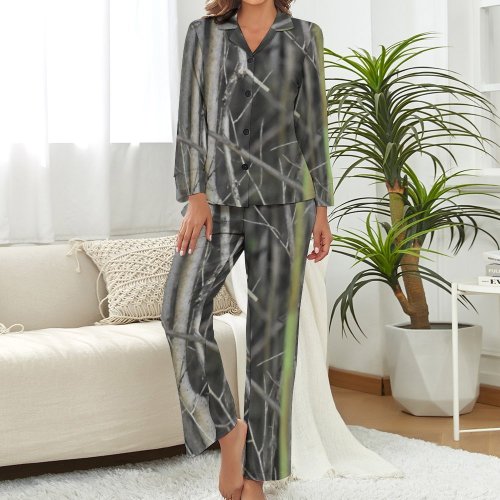 Pajamas Women's Satin Pajama Set