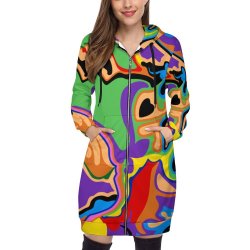 Hoodie Women's Hooded Sweatshirt Dress