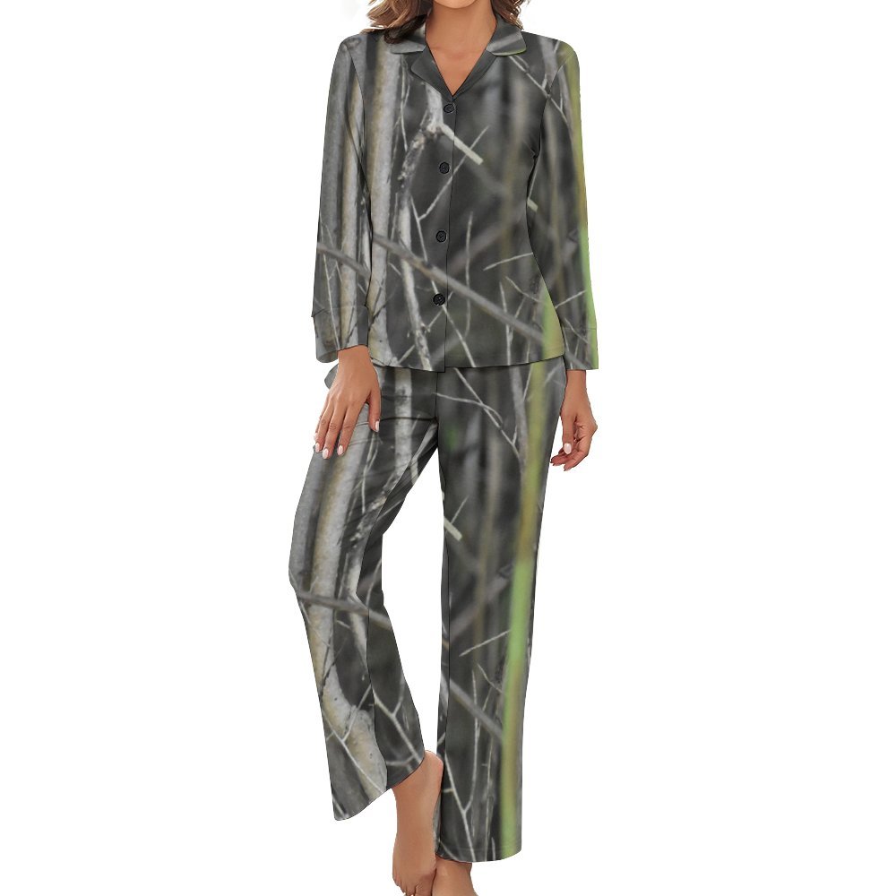 Pajamas Women's Satin Pajama Set