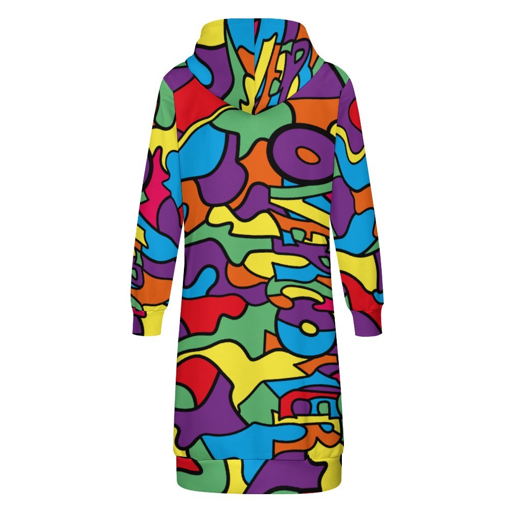 Hoodie Women's Hooded Sweatshirt Dress