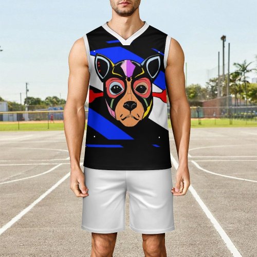 Basketball set Sleeveless Basketball Jersey Suit