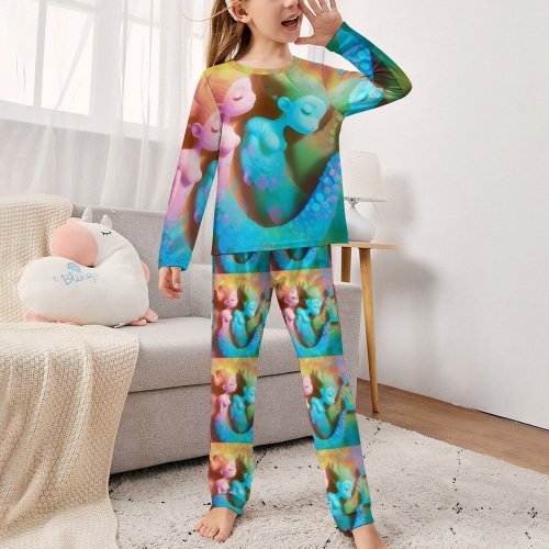 baby Mermaids Girls' Pajama suit