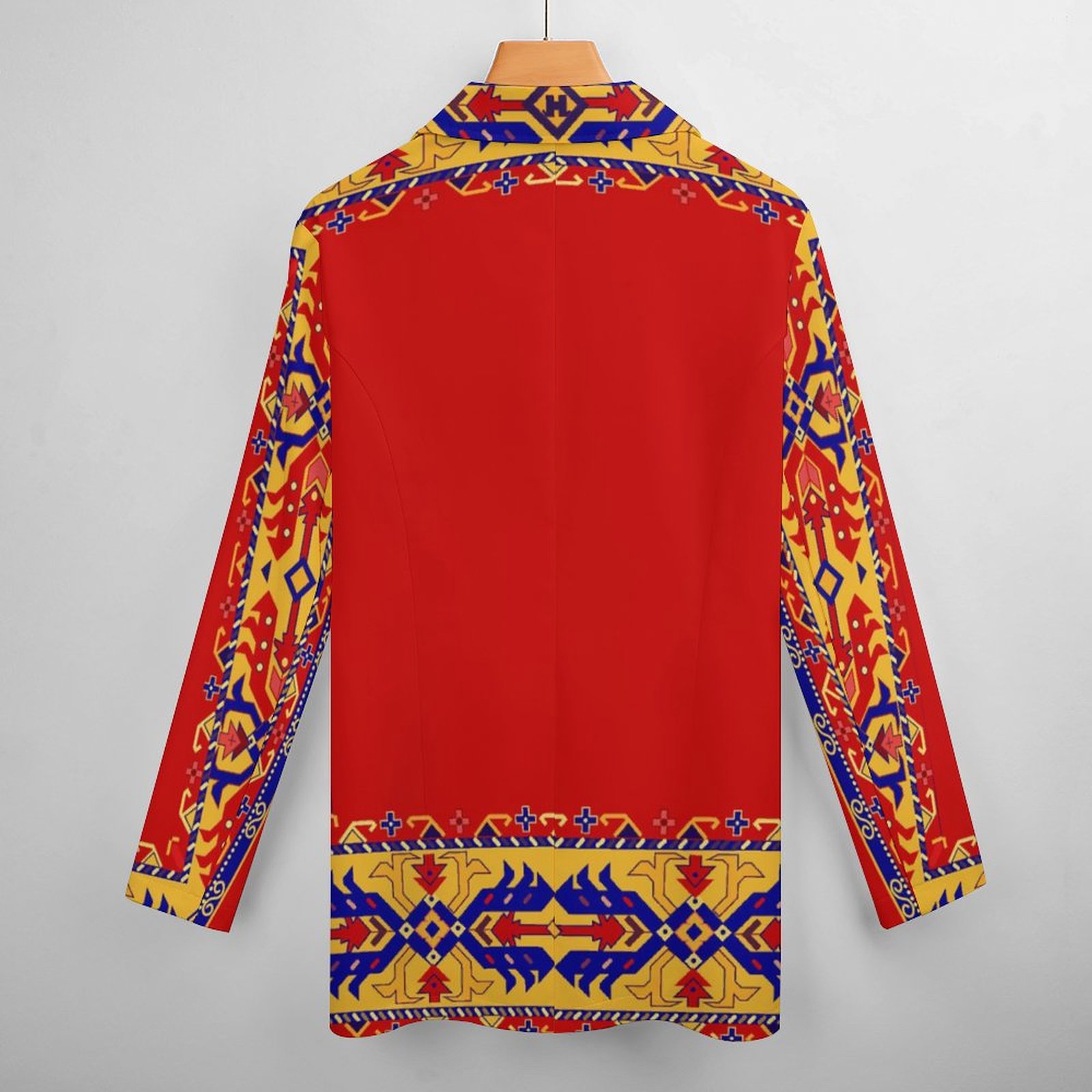 Armenian Folk All Over Print Women's Blazer