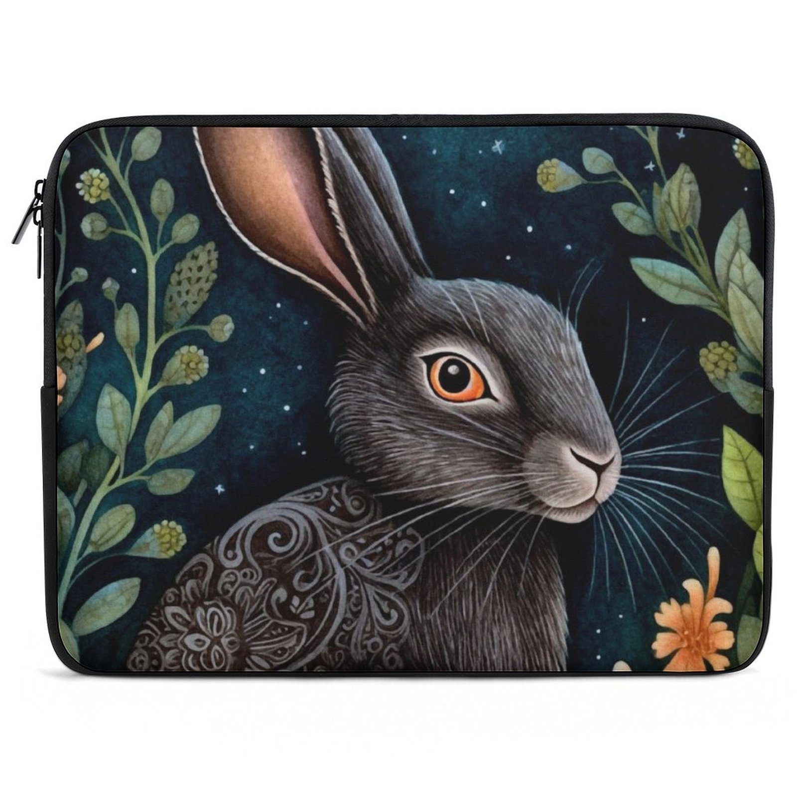 Midnight Hare Laptop Sleeve
