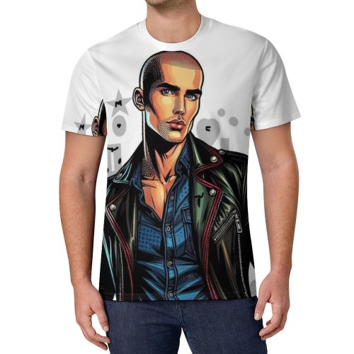 Young Men's All Over Print T-shirt (OMDT01)