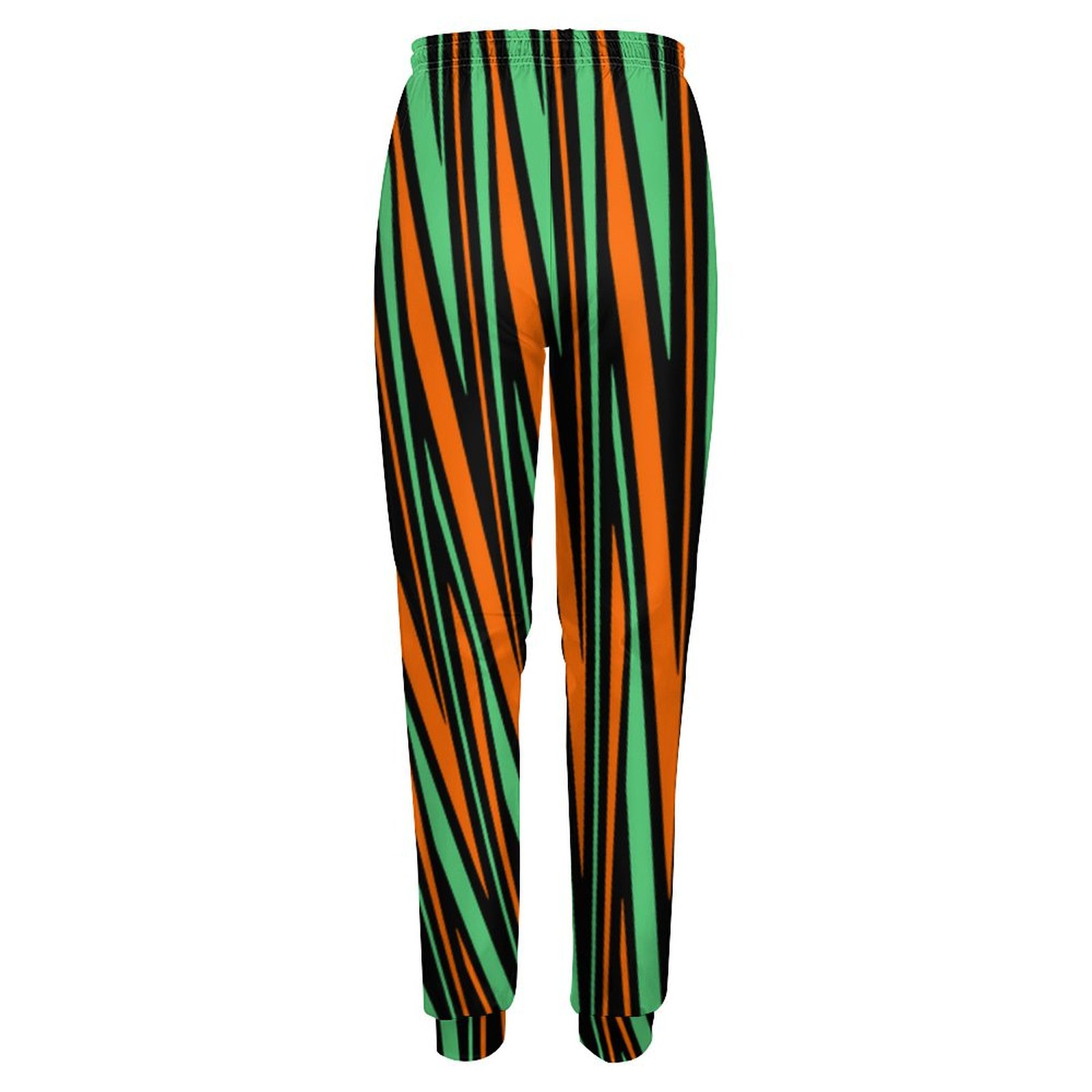 geo tribal orange turquoise Women's All Over Print Sweatpants