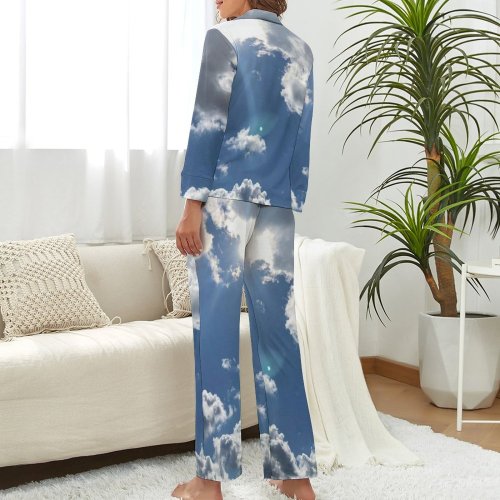 Pajamas Women's Satin Pajama Set