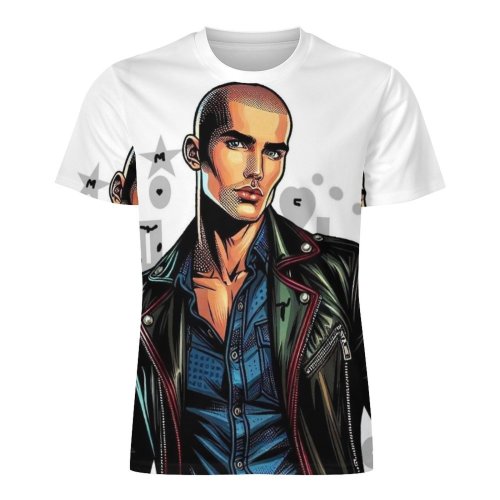 Young Men's All Over Print T-shirt (OMDT01)