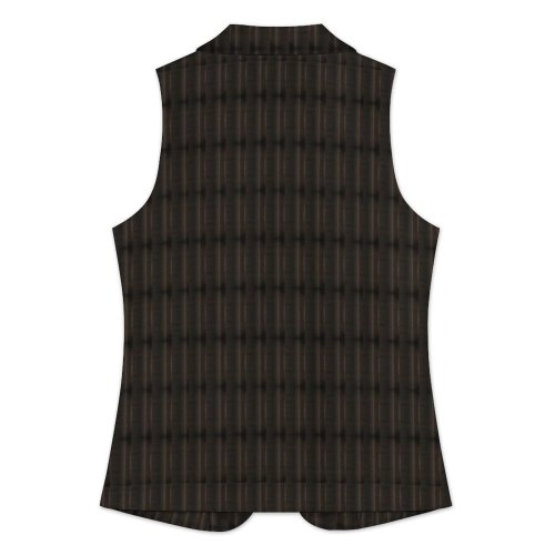 Unsueded Suit Vest Women Sleeveless Blazer