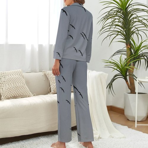 Pajamas Women's Satin Pajama Set