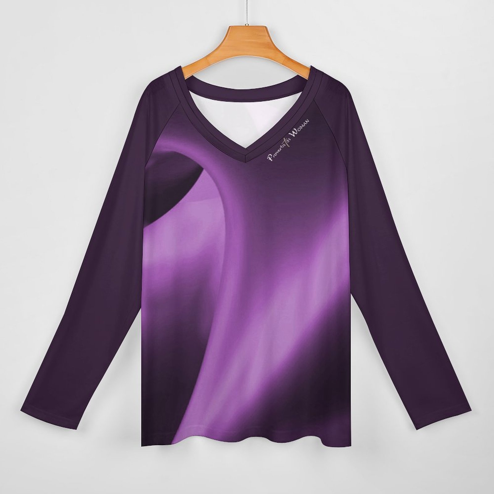 Long sleeve loose tee Women's Long Sleeve Loose Tee (TLREV2)