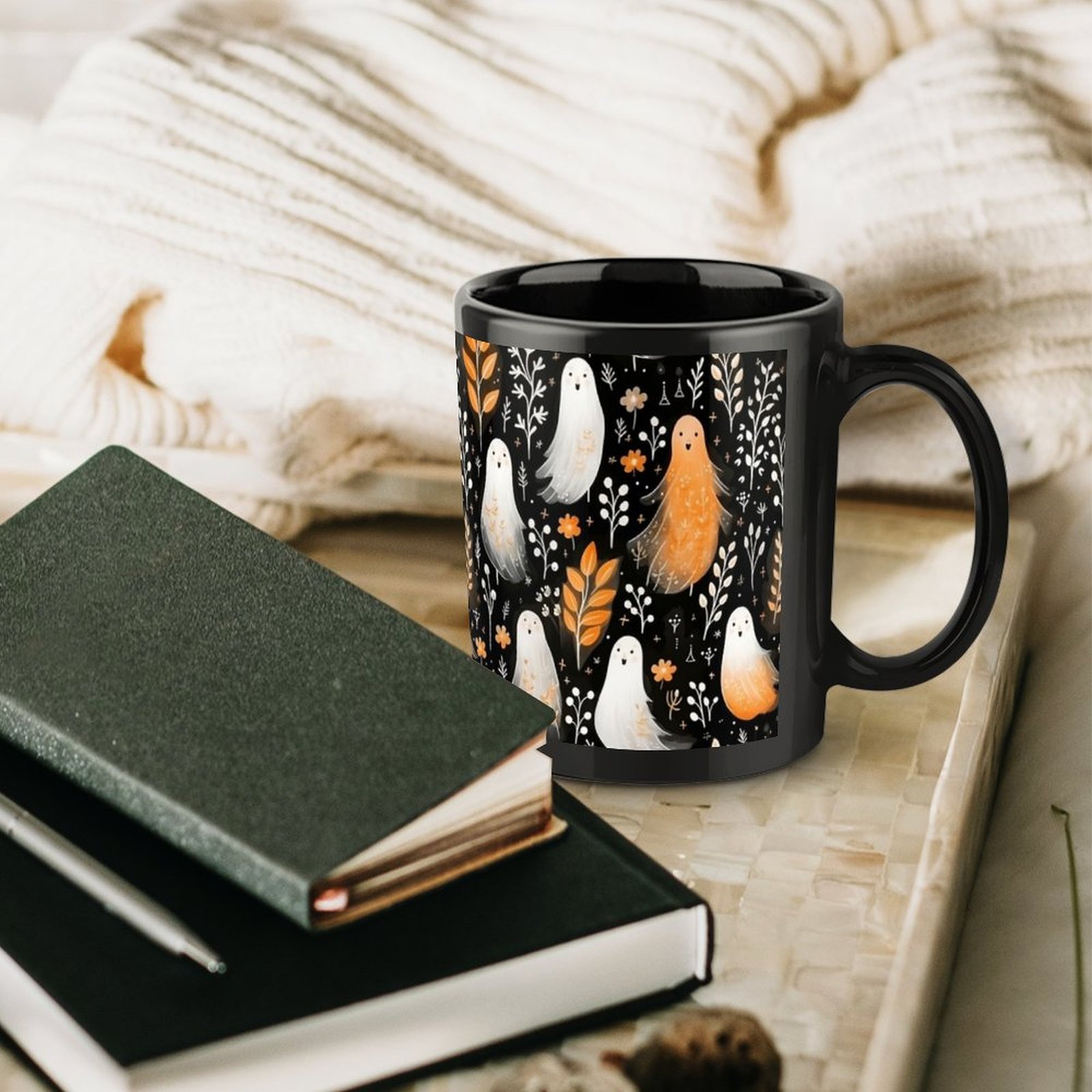 Ghosts Mug Black Mug