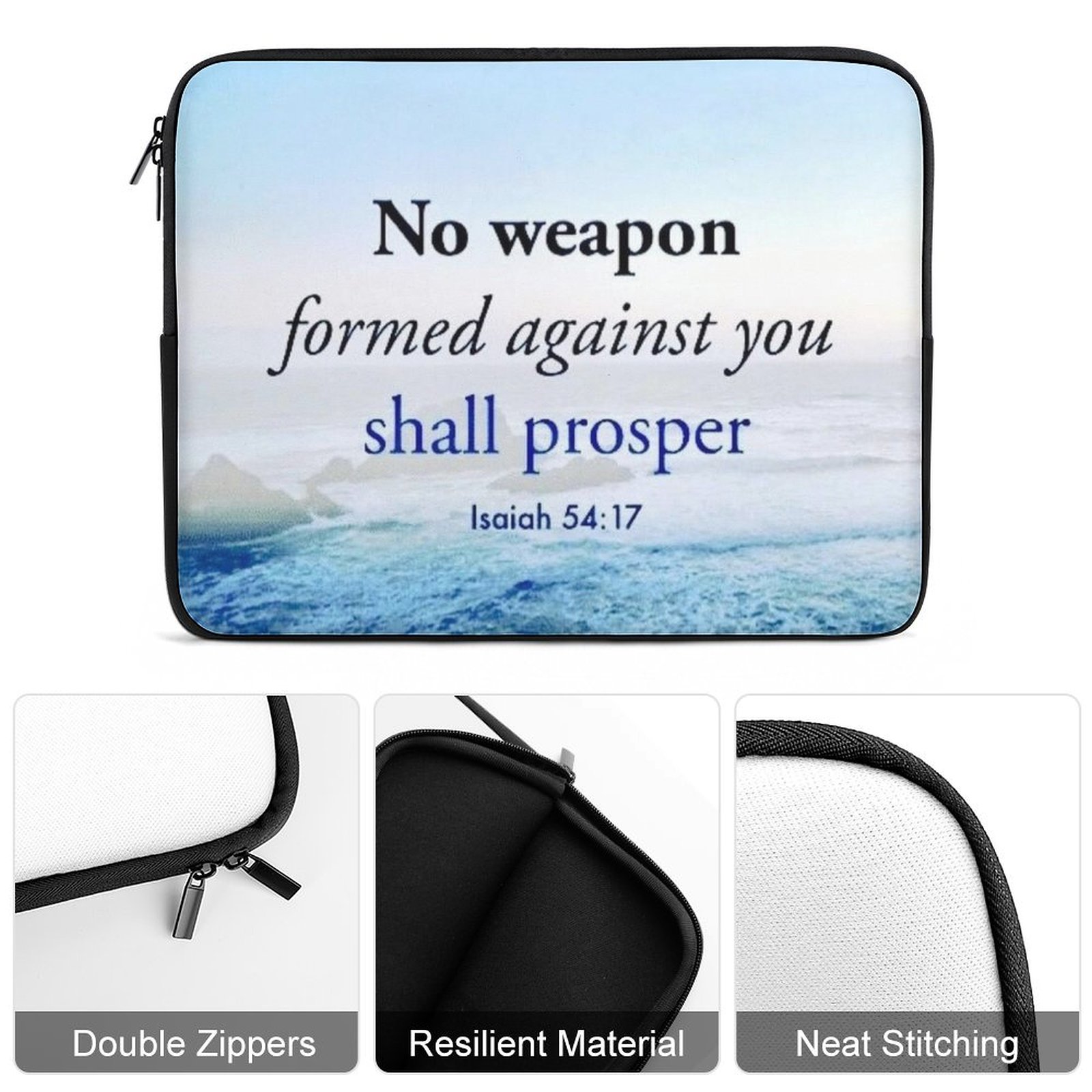 "No Weapon" Laptop Sleeve  Multi Size Laptop Sleeve (Multiple Sizes)