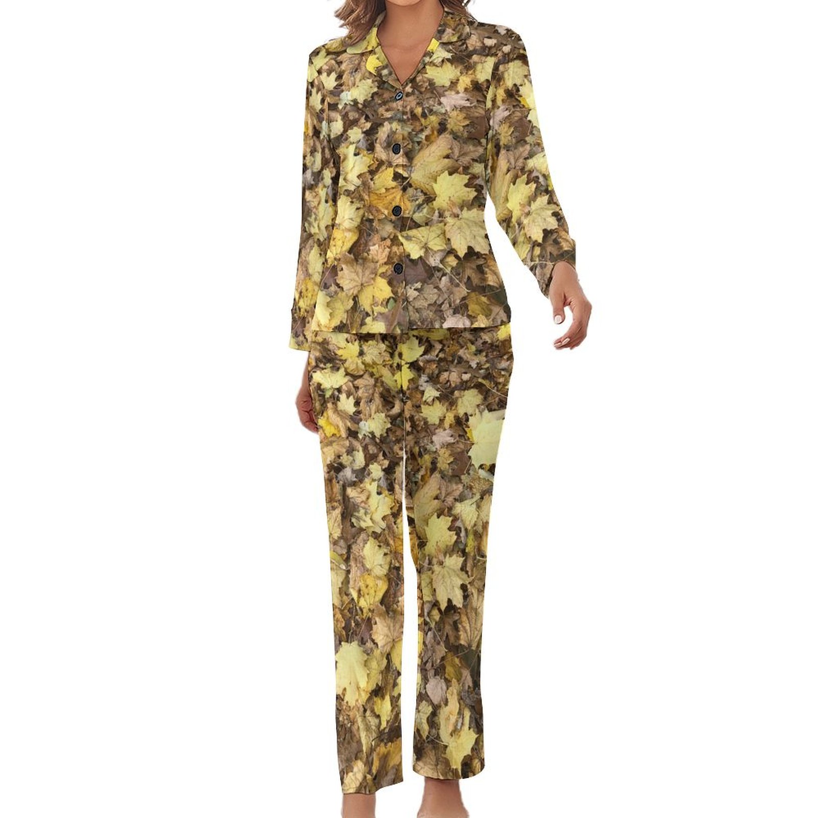 Pajamas Women's Satin Pajama Set