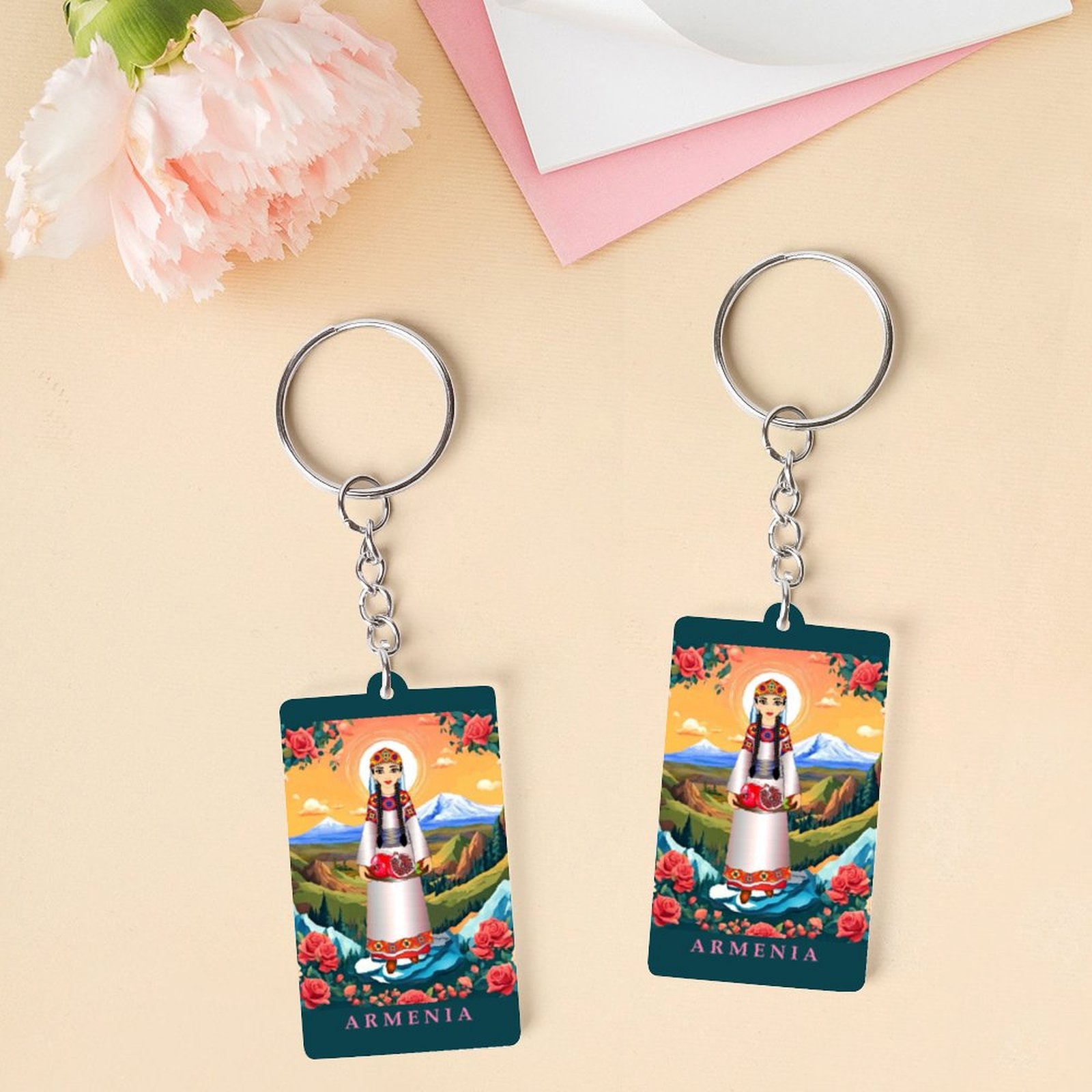 ARMENIA Acrylic keychain Acrylic Keychain