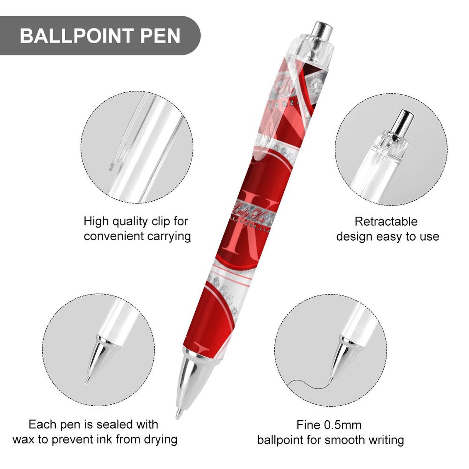 Lady K's Creationz Ball Pen