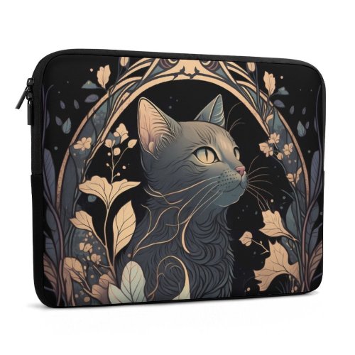 Mystic Cat Laptop Sleeve Laptop Sleeve (Multiple Sizes)