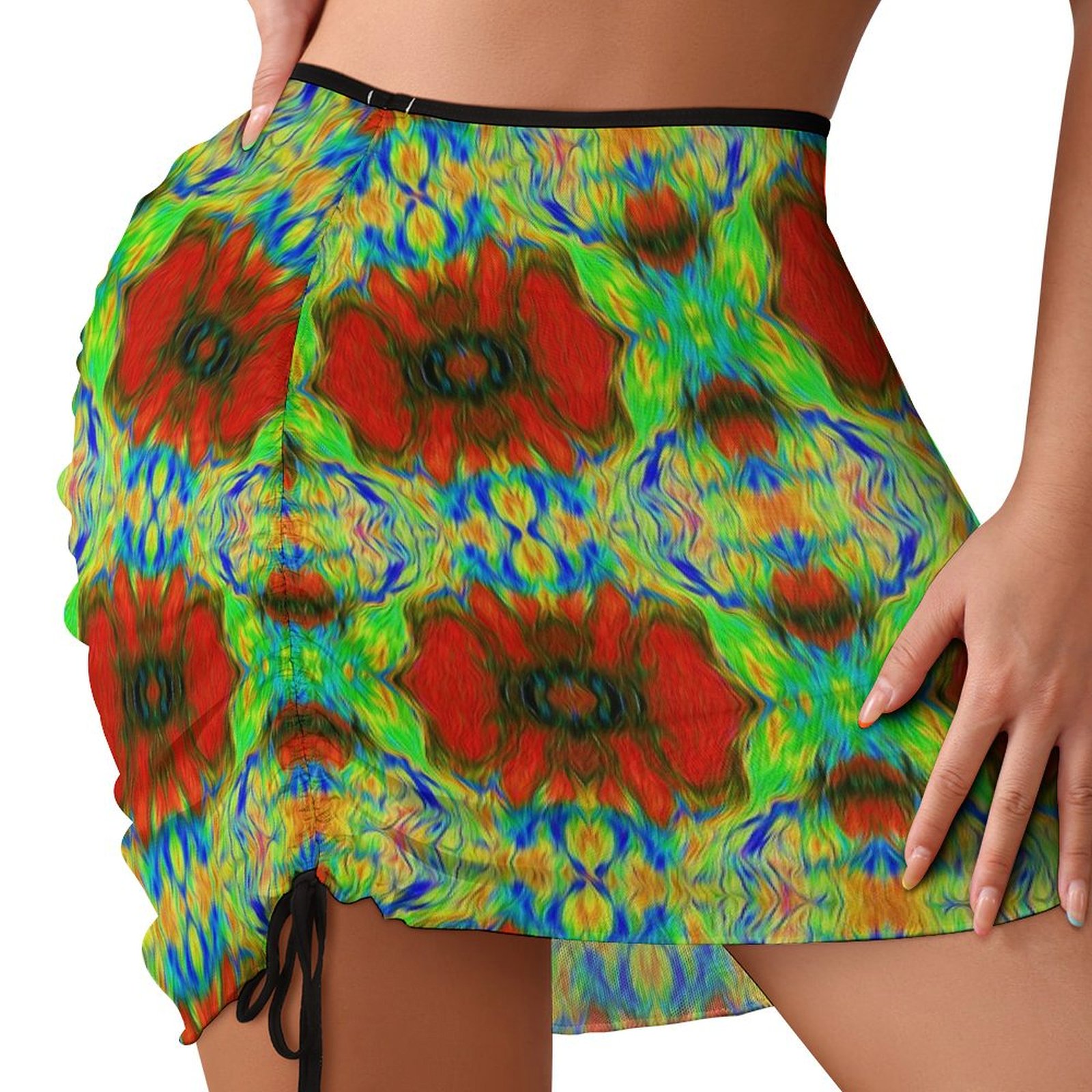 Beach skirt blouse skirt