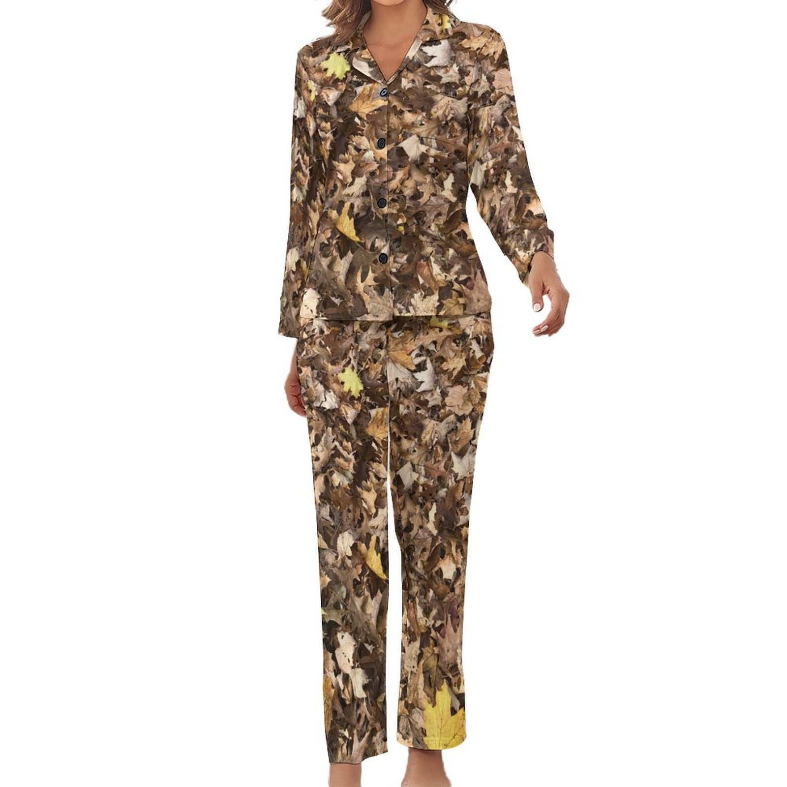 Pajamas Women's Satin Pajama Set