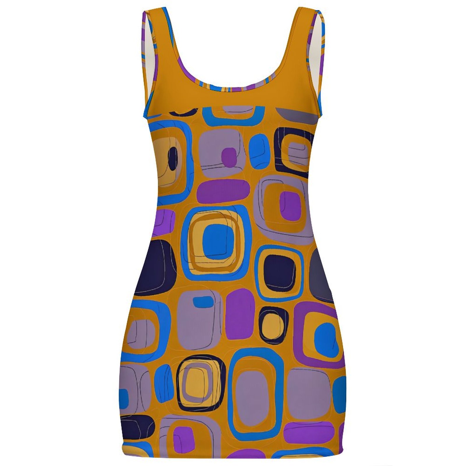 Basic Bodycon Tank  Dress Sunmer Basic Bodycon Tank  Dress