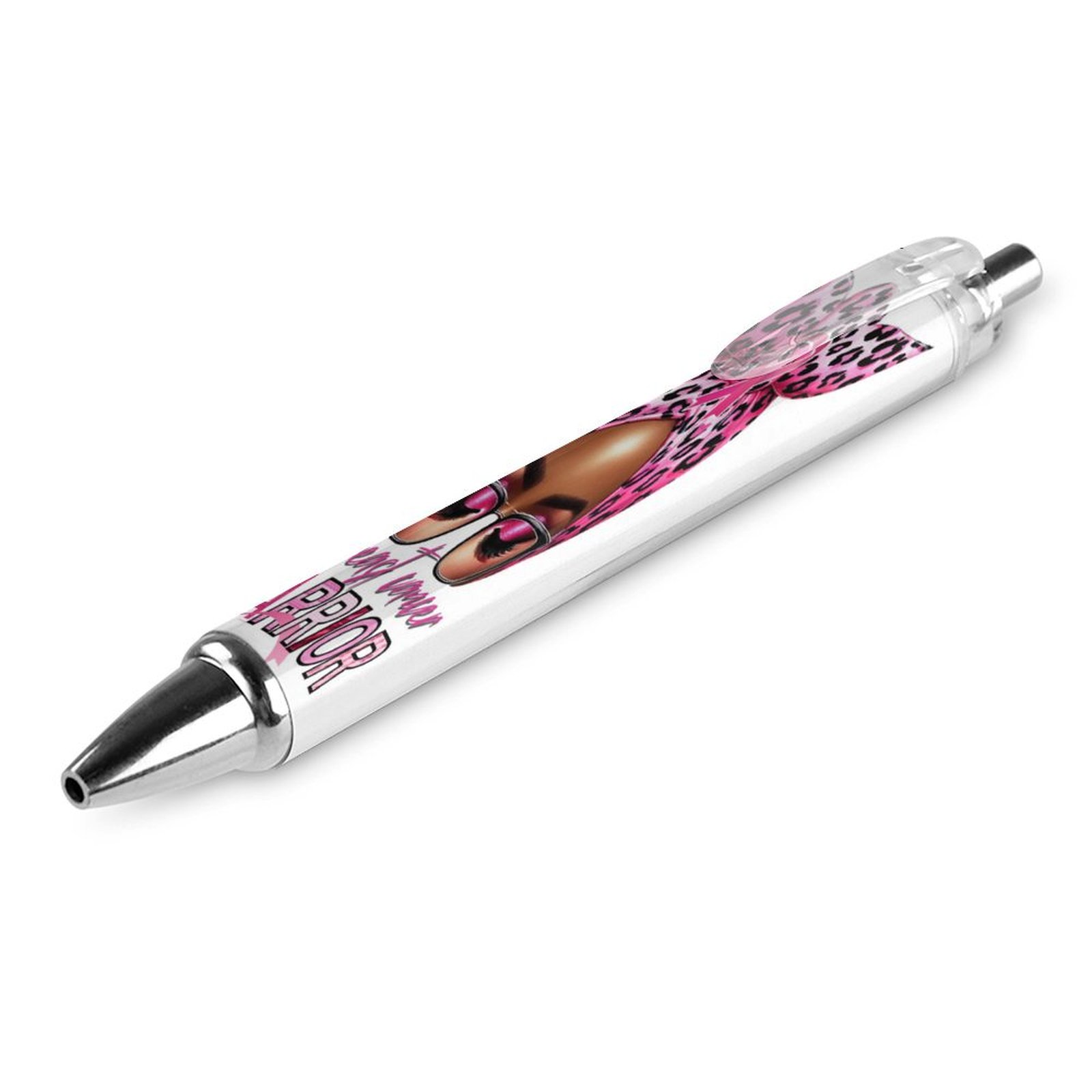 Custom Breast Cancer Warrior Ball Pen