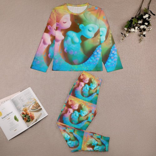 baby Mermaids Girls' Pajama suit