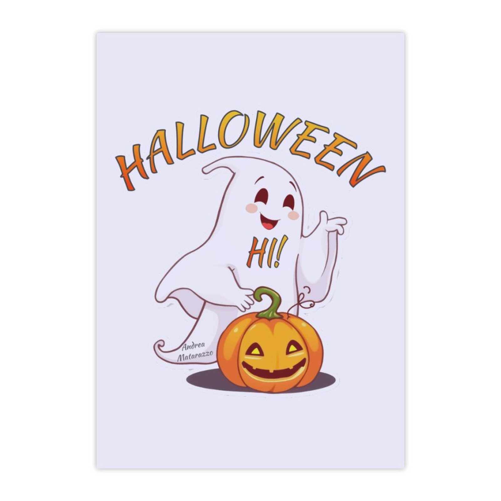 Hi ! Halloween - Sticker