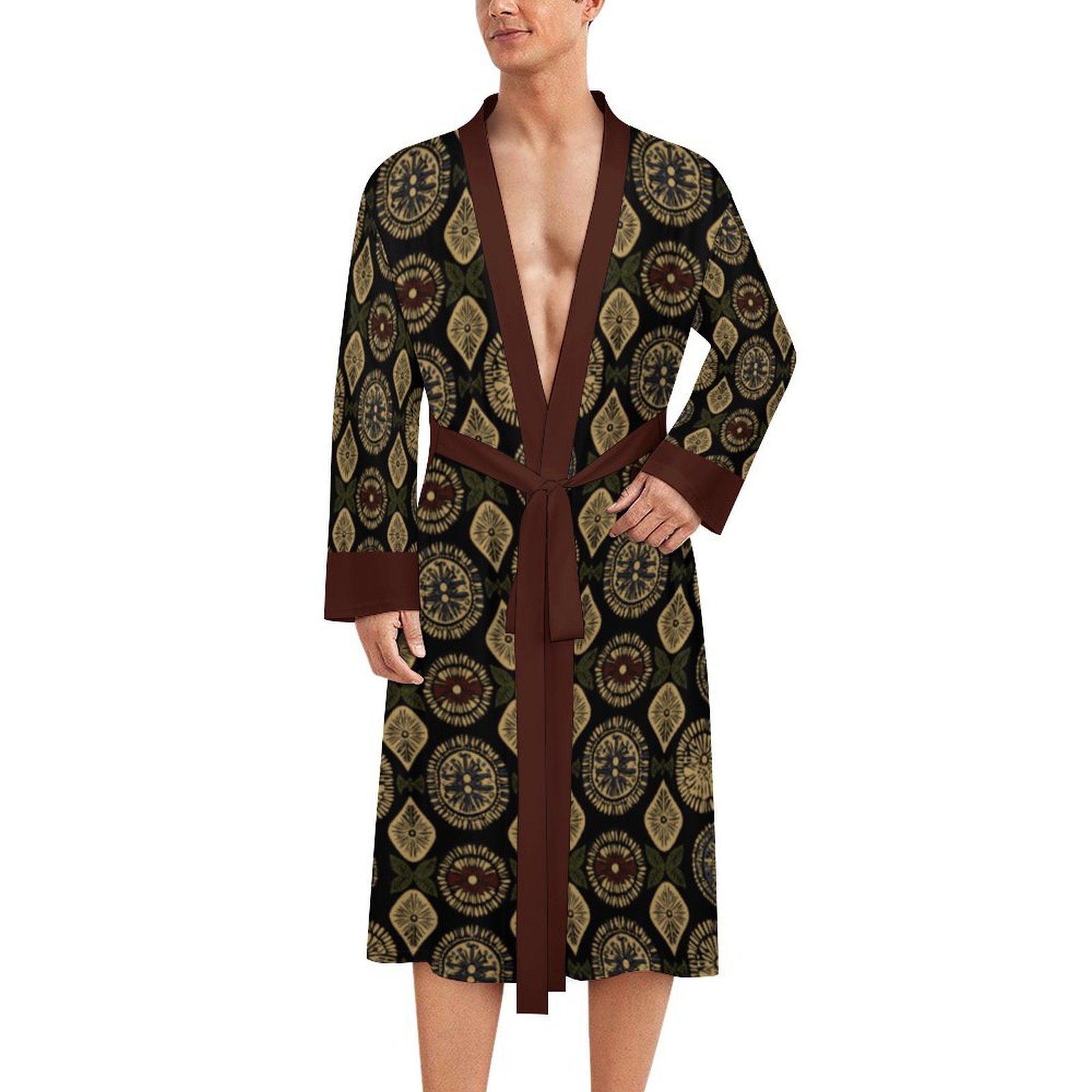 Men’s Luxurious Bathrobe and lounge pants set