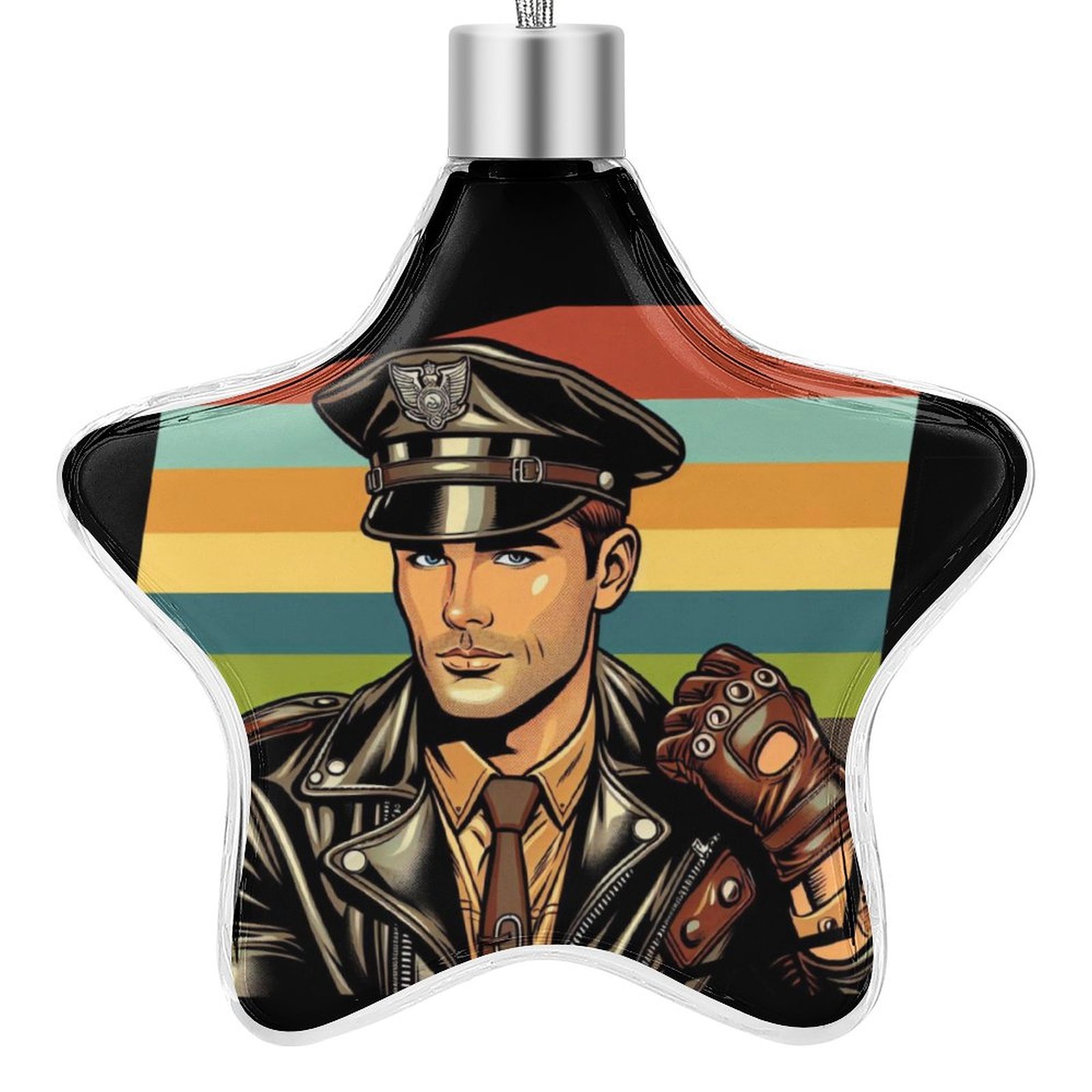 Leather Couple Pop Art by Nico Bielow