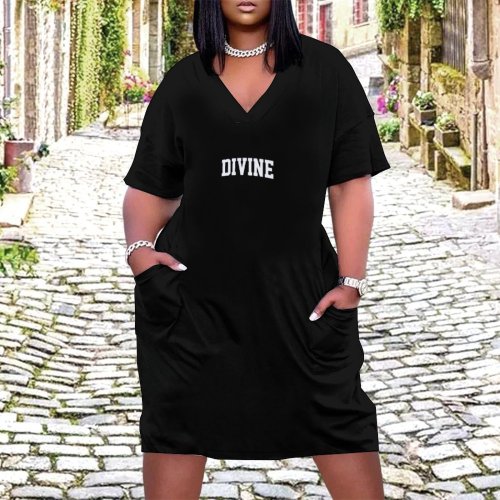 Divine Baggy Dress with Pockets