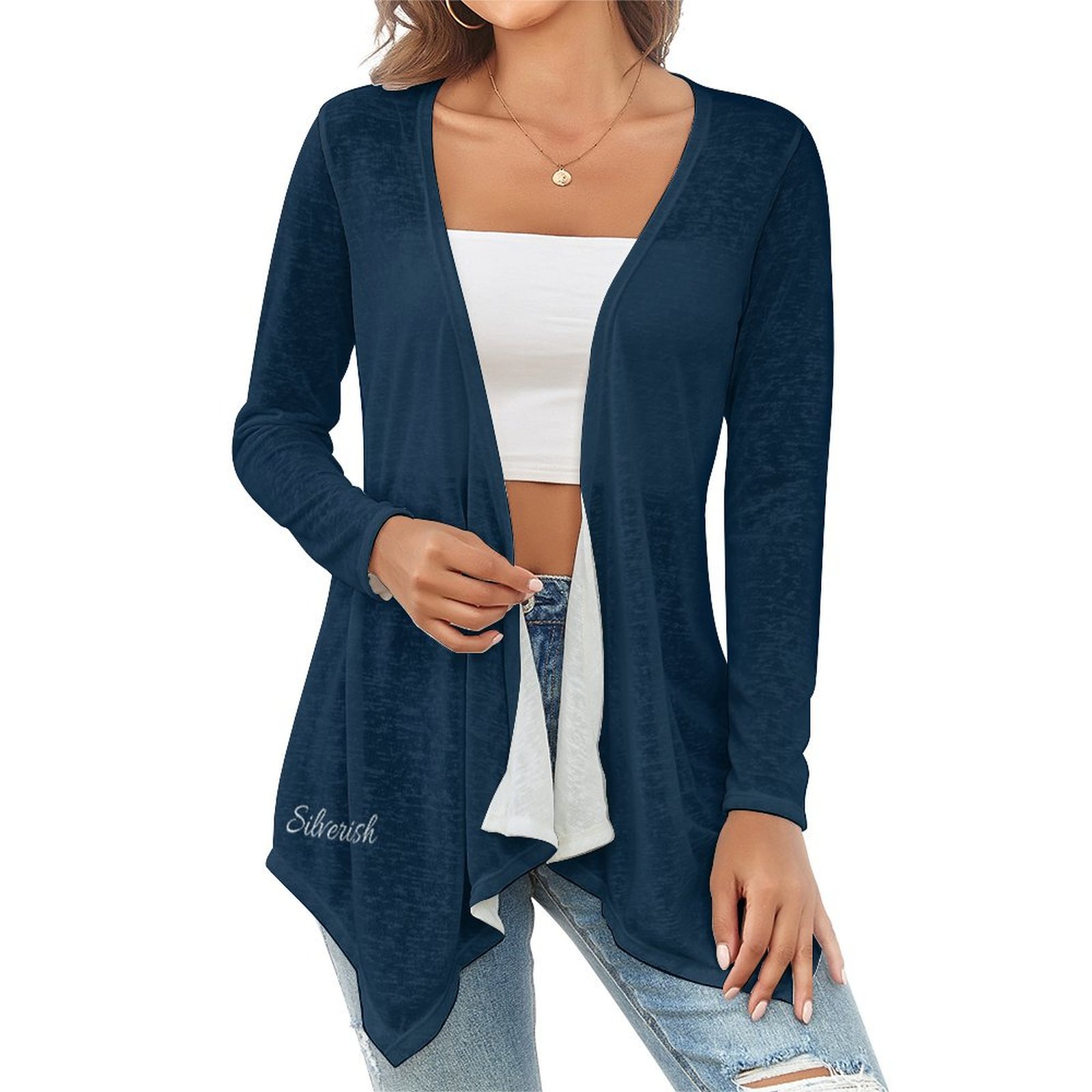 Women's knitted cardigan
