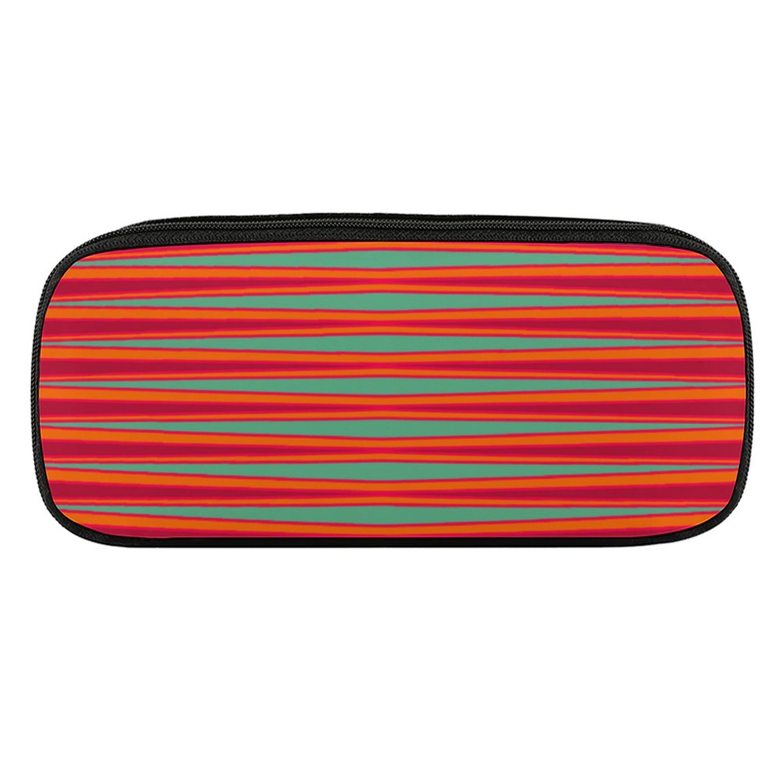 Tribal orange azure magenta fucsia