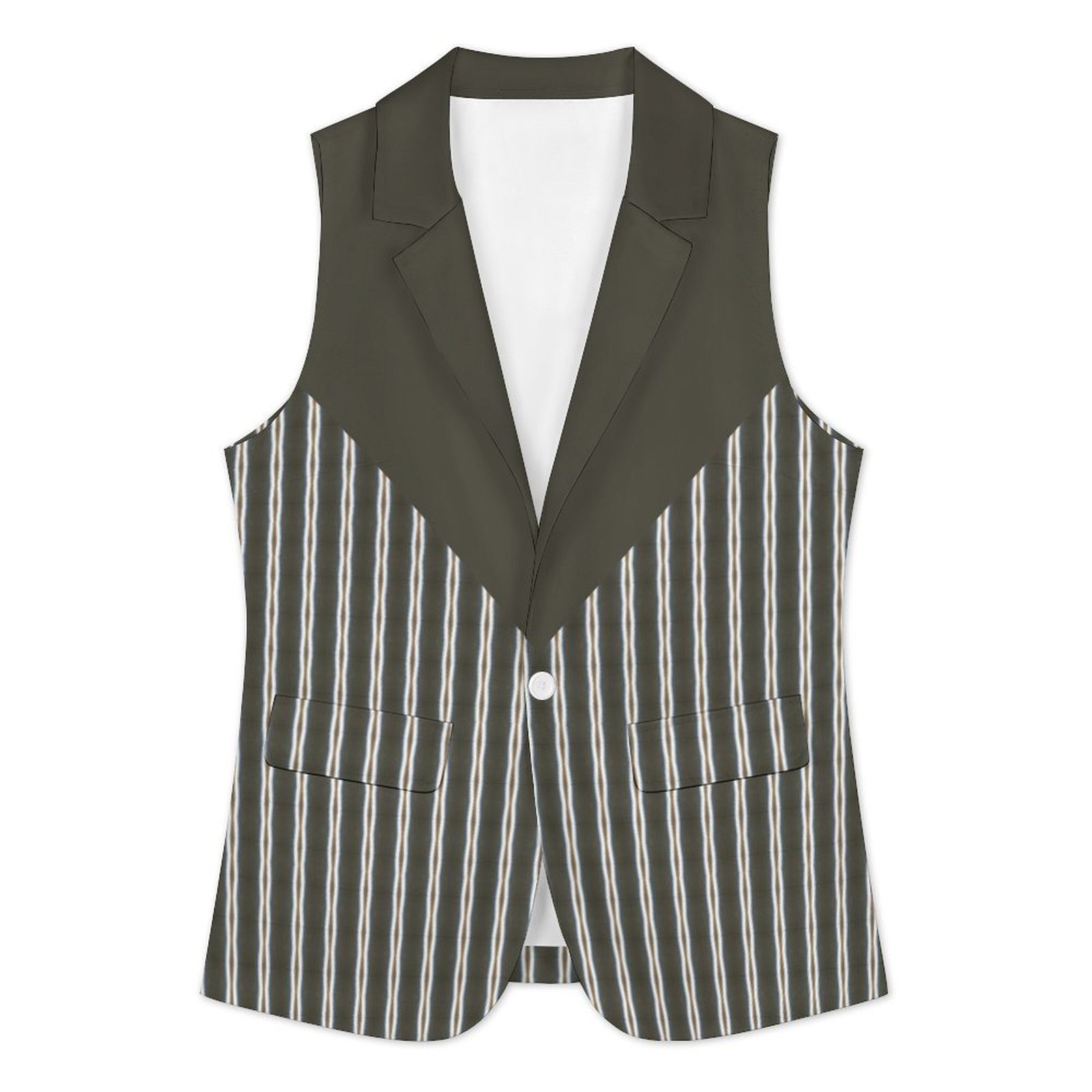 Clay Twist Women Sleeveless Blazer