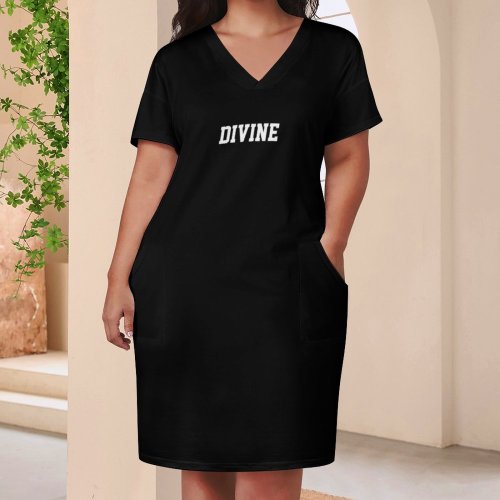 Divine Baggy Dress with Pockets