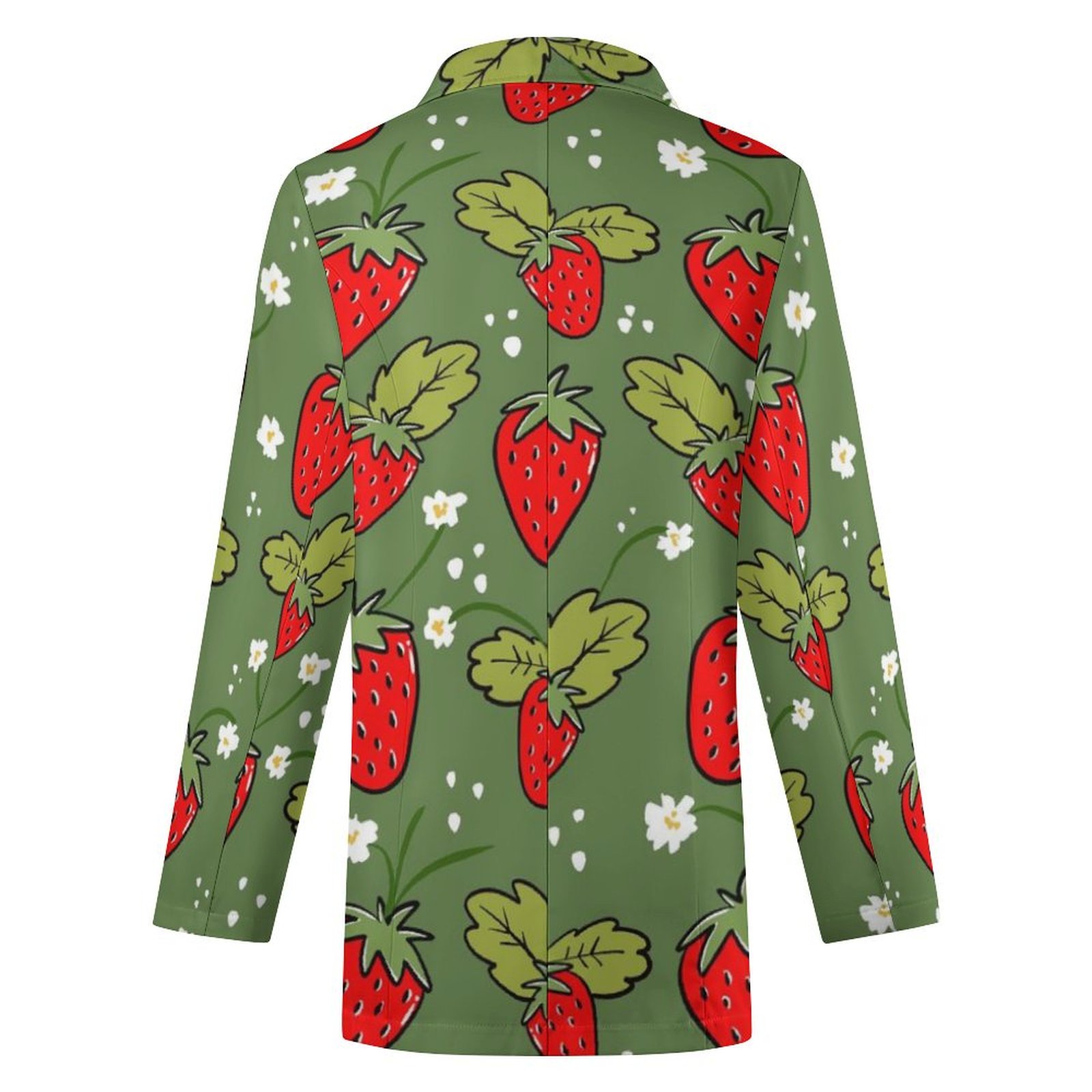 Women's casual suit strawberry All Over Print Women's Blazer