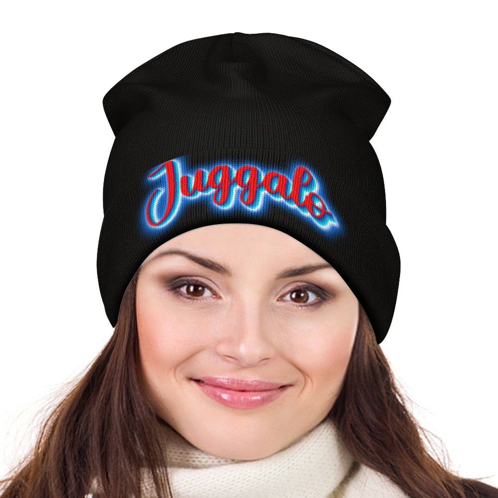 Juggalo Dj Stavros knitted hat All Over Print Knit Beanie