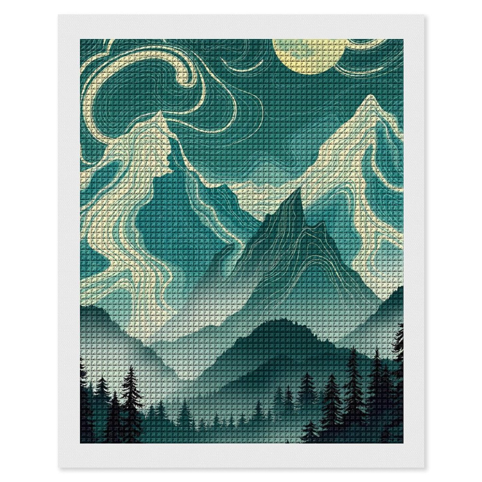 Moonlight Mountain Serenity