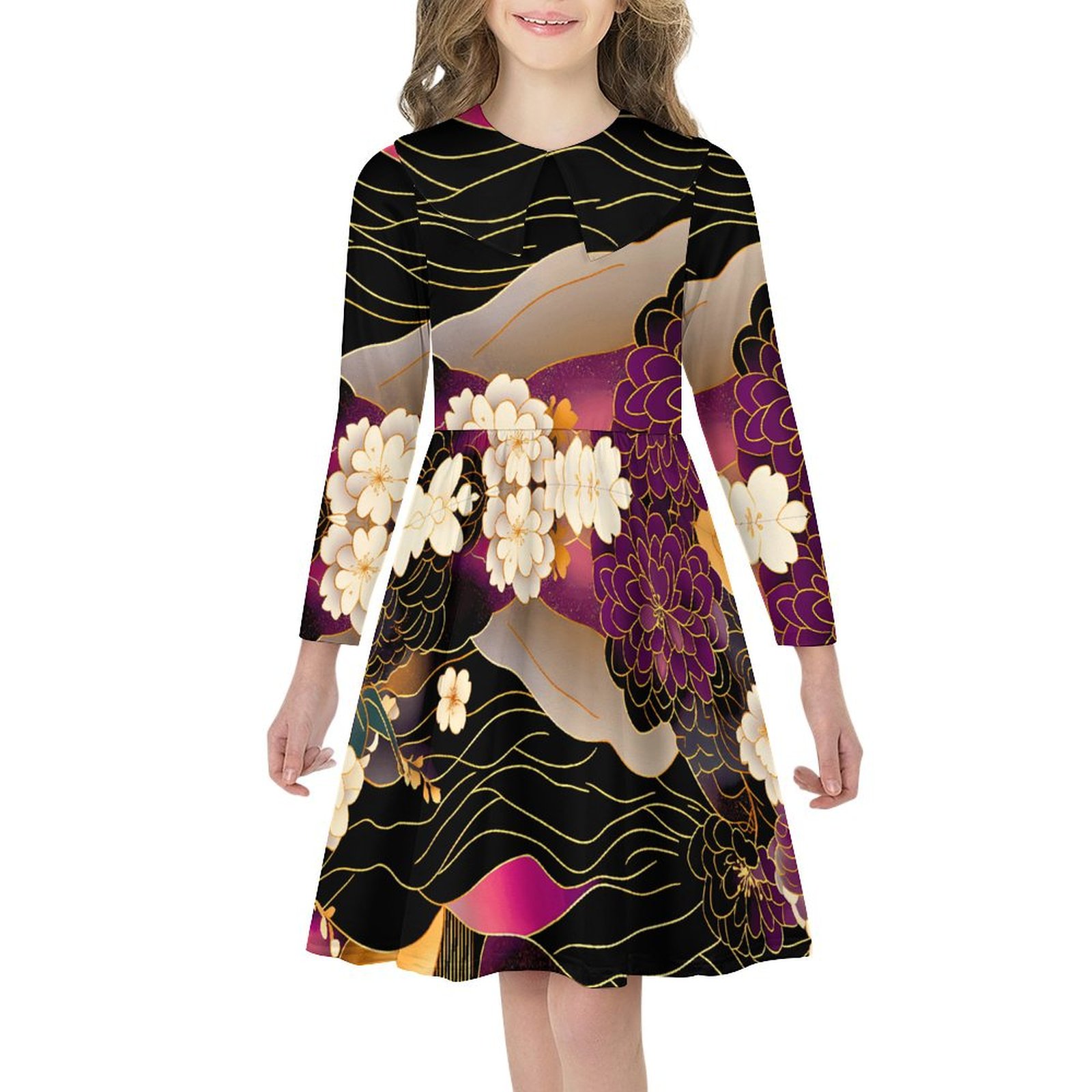 Children's long sleeved dress