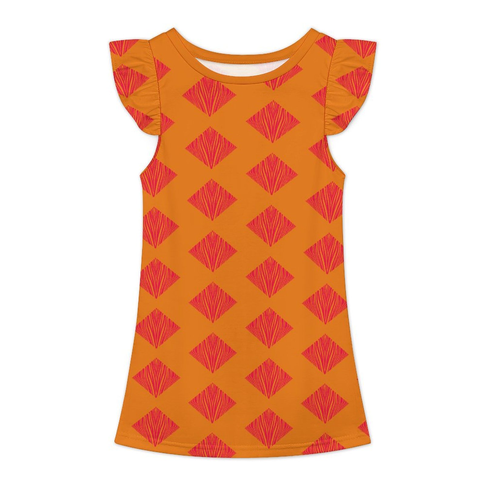 pink orange geo zebra 2