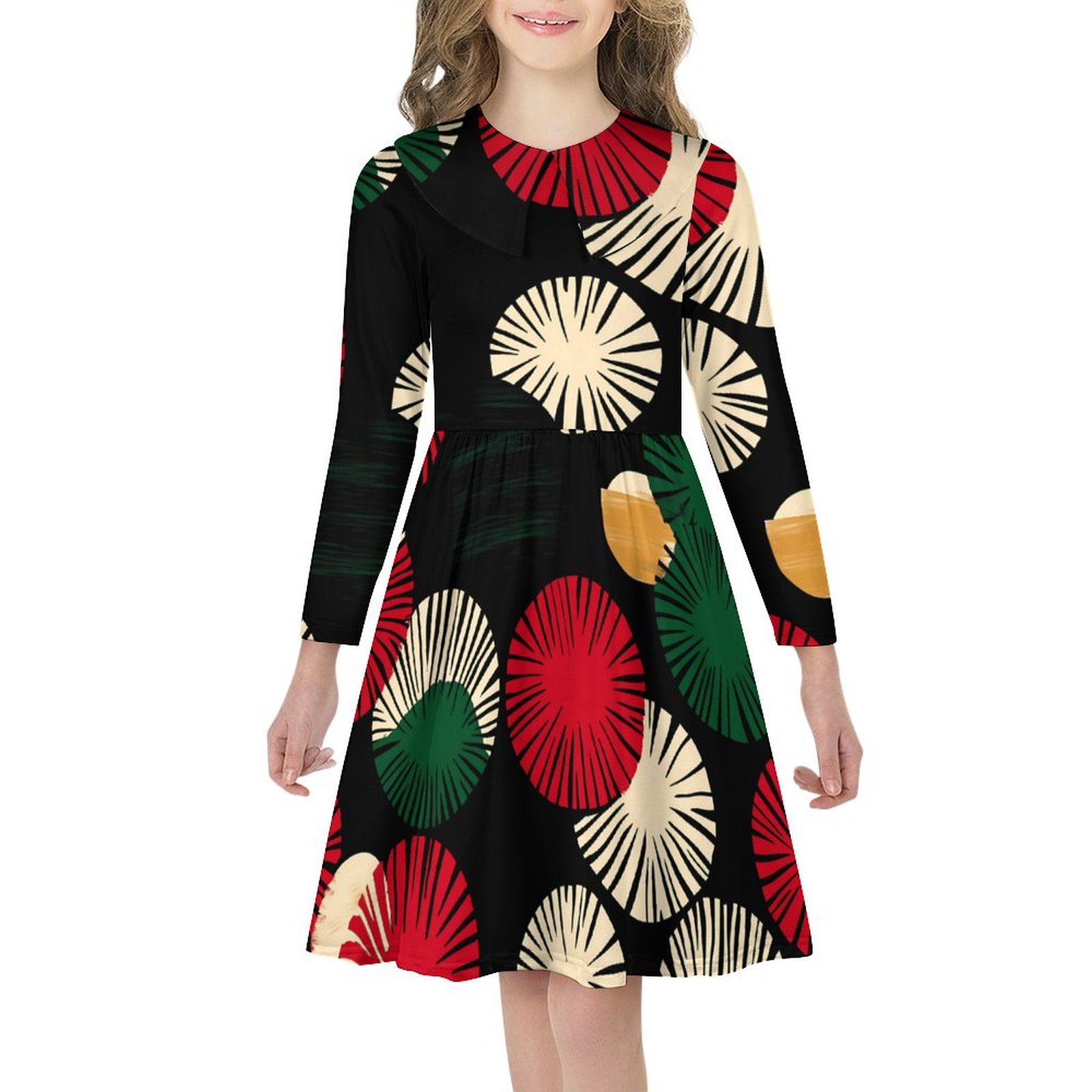 Children's long sleeved dress