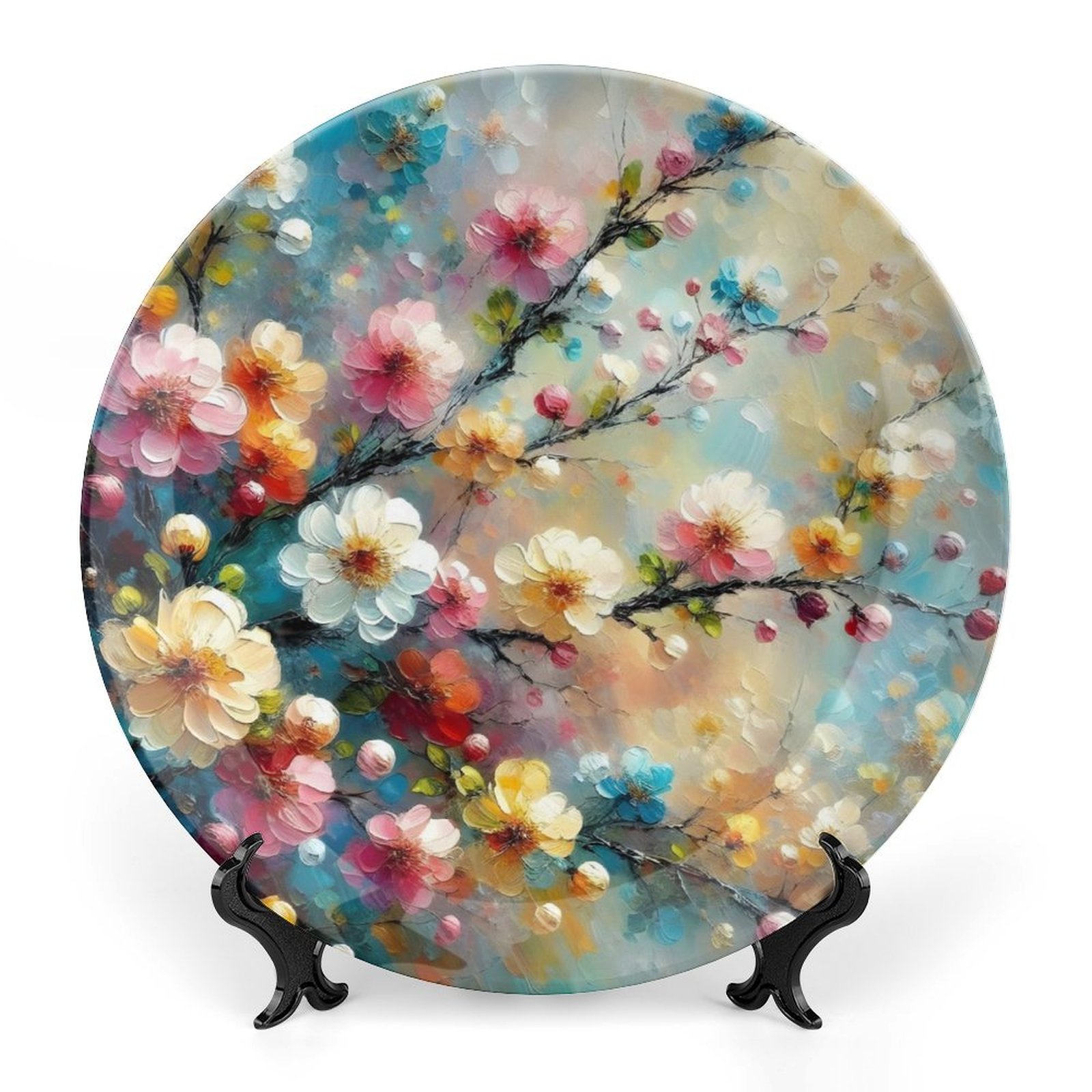 Floral Dream Bone China decorative plate