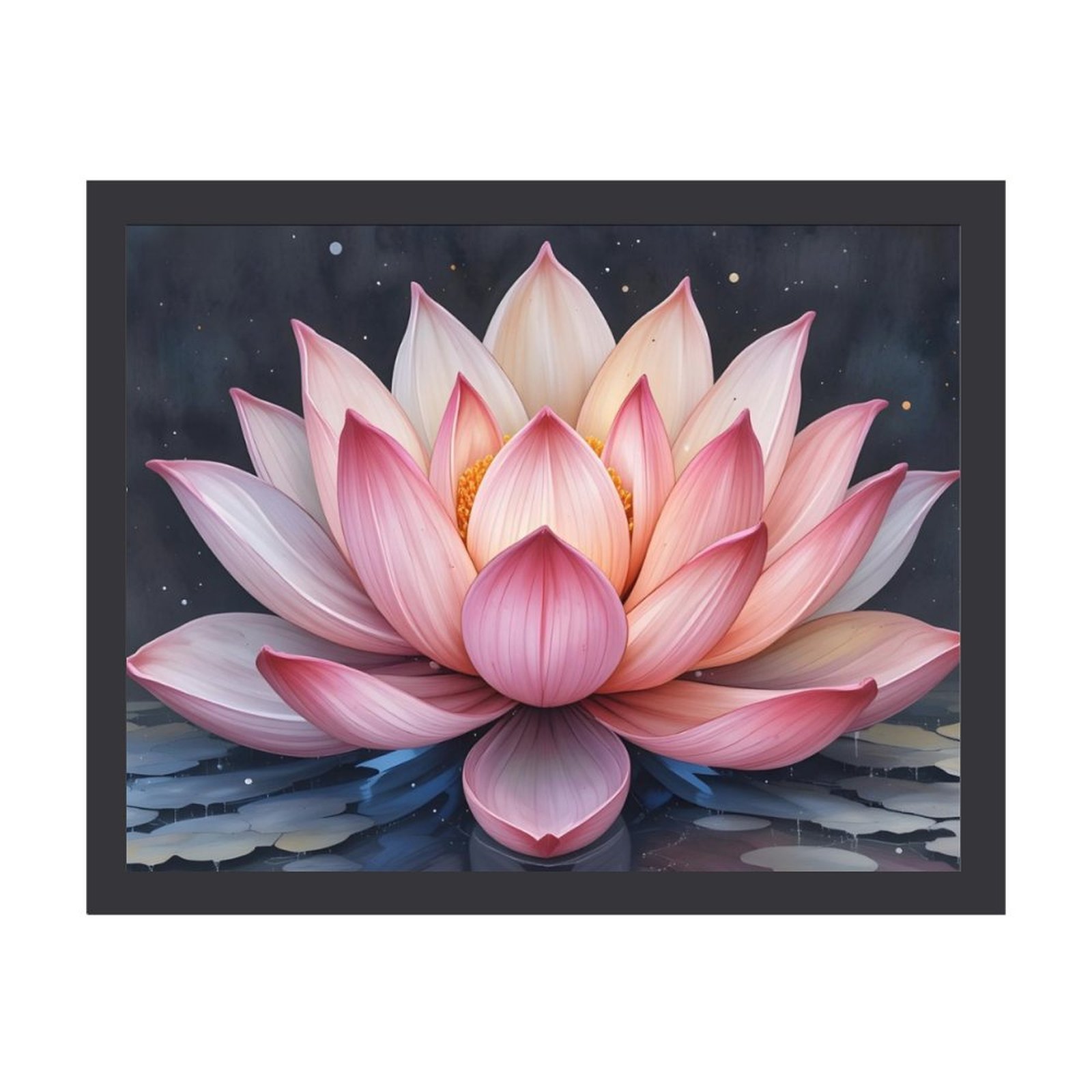 Lotus Bloom in Twilight