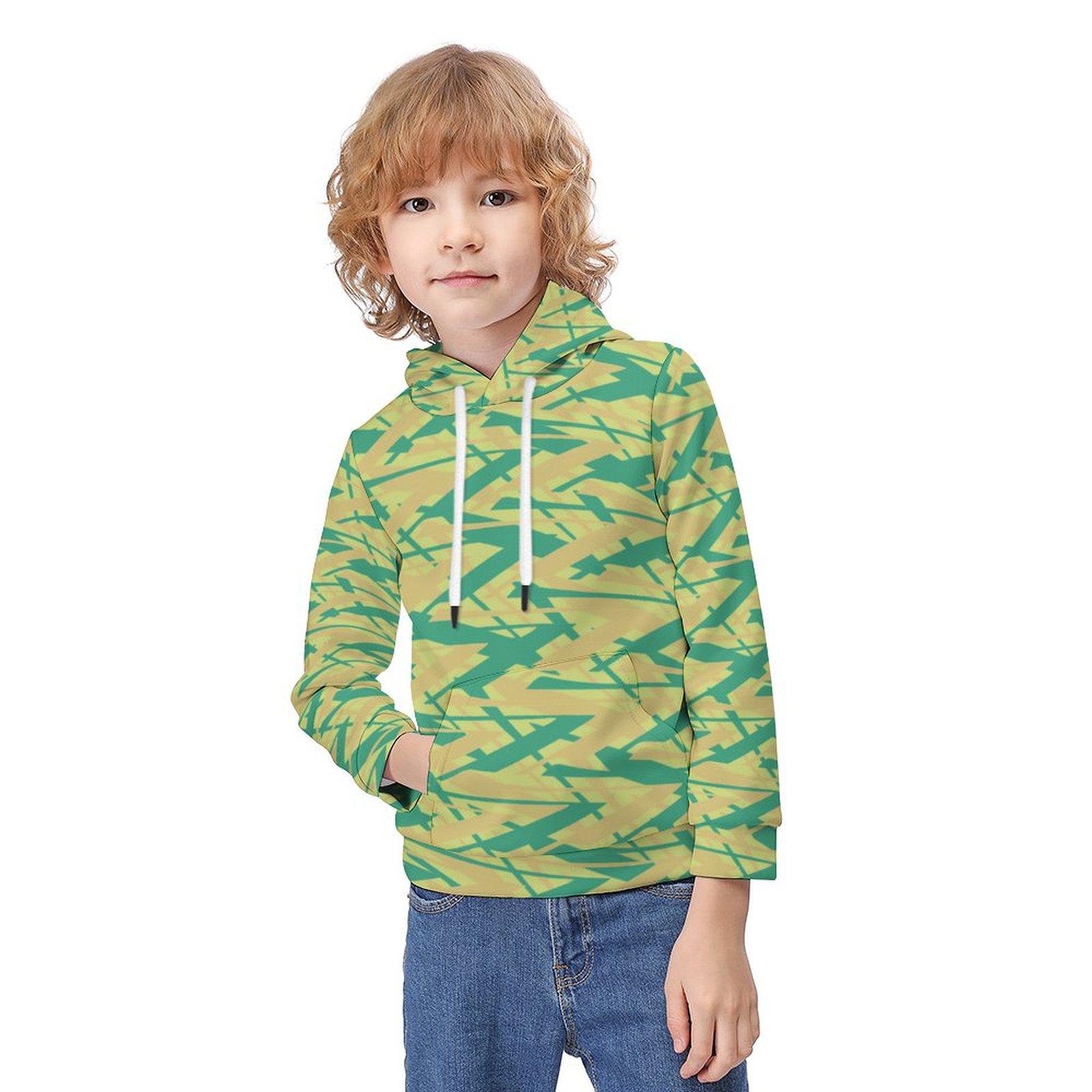 azure beige geometrical