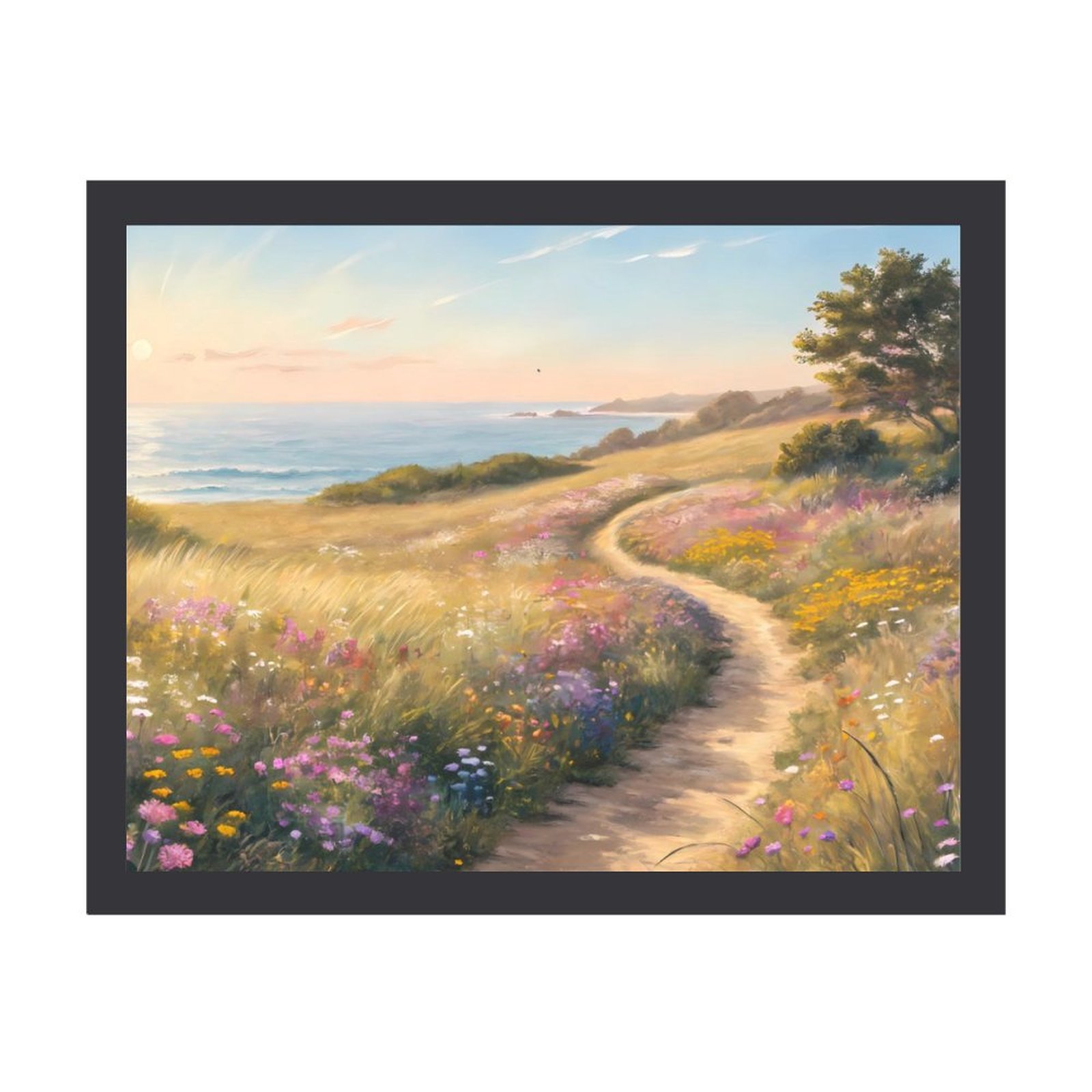 Coastal Path at Sunset