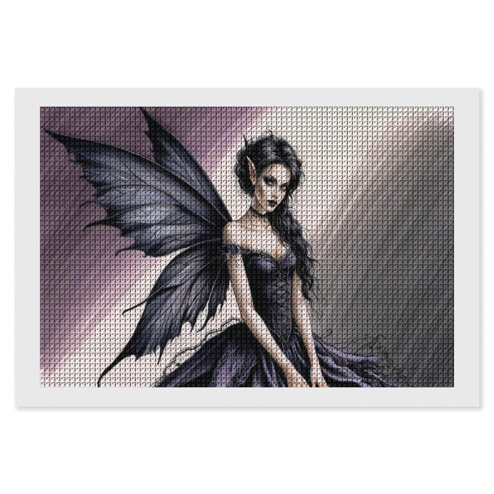 Dark Fairy Diamond Art