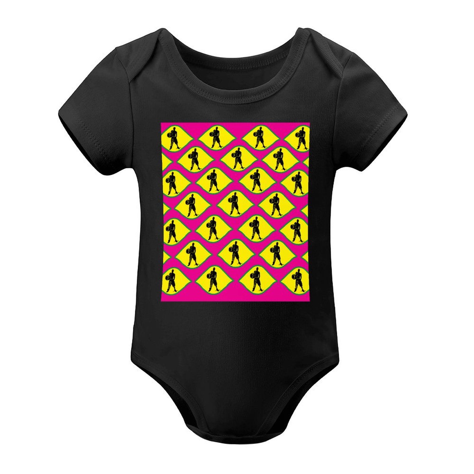 Short -Sleeve Baby's Bodysuit