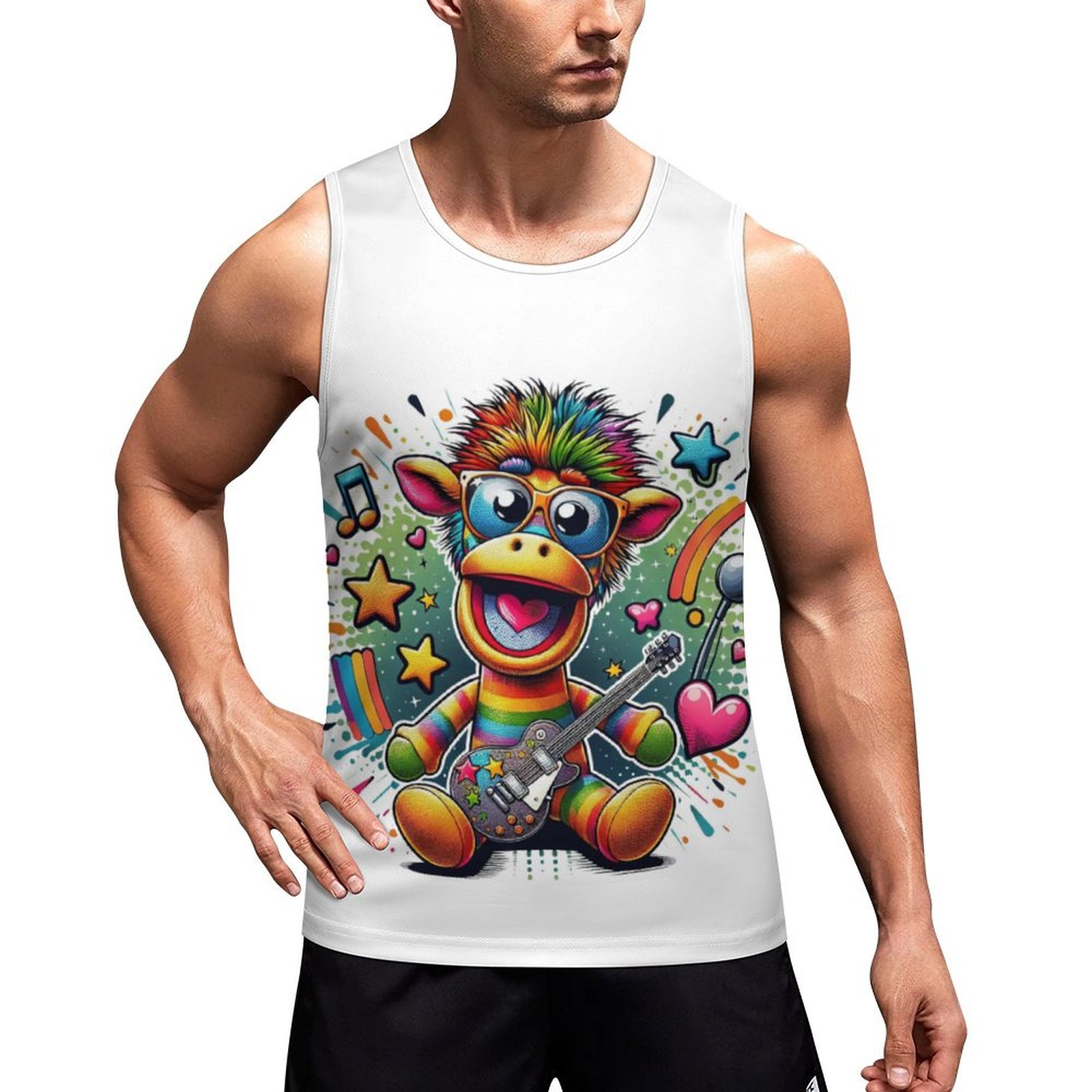 Full print vest