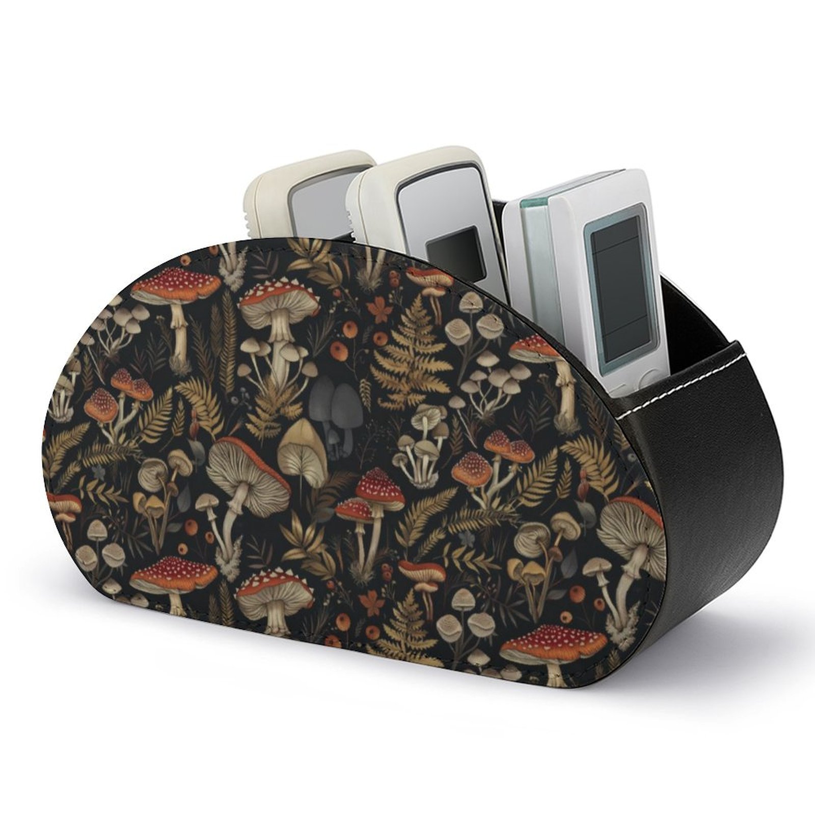 Forest Mushrooms Remote Control Storage